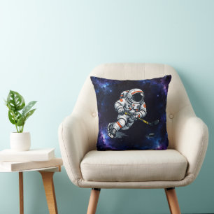 Coussin Hockey Astronaute