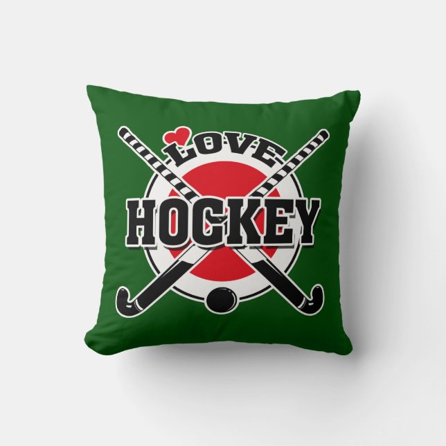Coussin Hockey sur gazon (Recto)