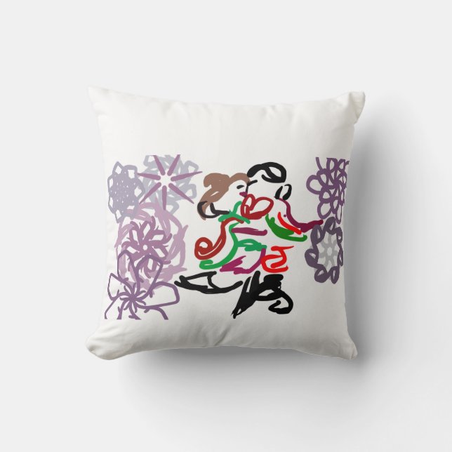 Coussin Holiday Kiss  (Recto)