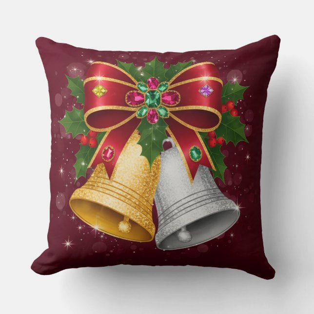Coussin Holiday Throw Pillow (Recto)