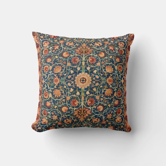 Coussin Holland Park Design (par William Morris) (Recto)