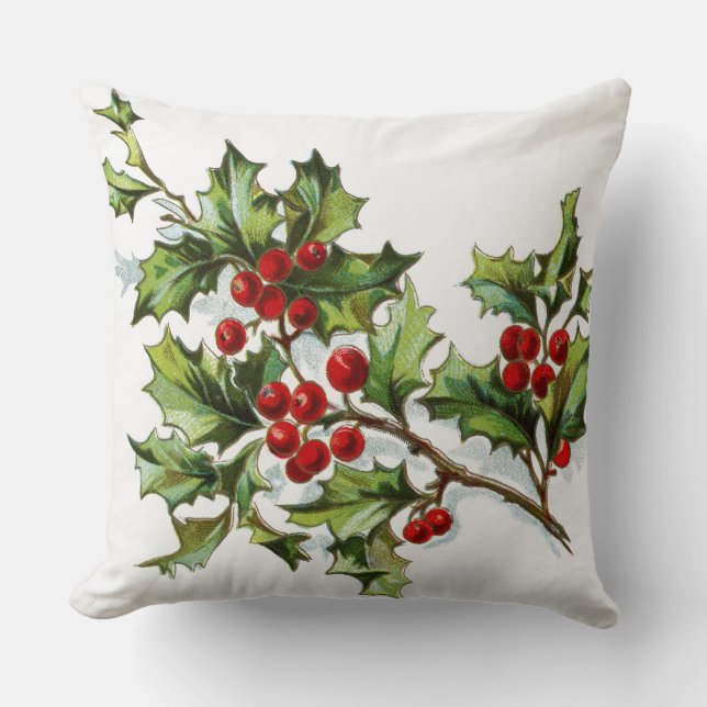 Coussin HollyBerries 002 (Recto)