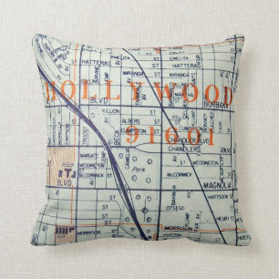 Coussin HOLLYWOOD, carte de cru de CA