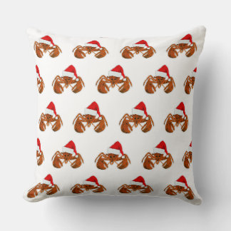 Coussin Homard Santa Claus maritime