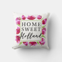 Home Sweet Holland : Tulipes roses Décor hollandai