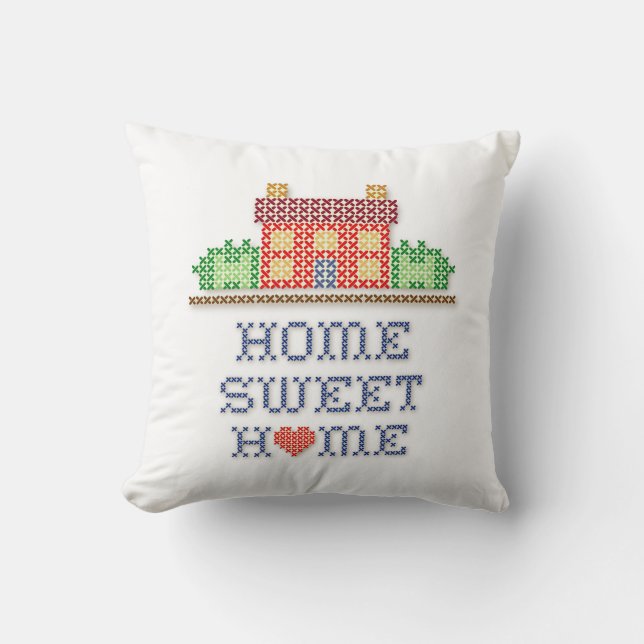 Coussin Home Sweet Home (Recto)