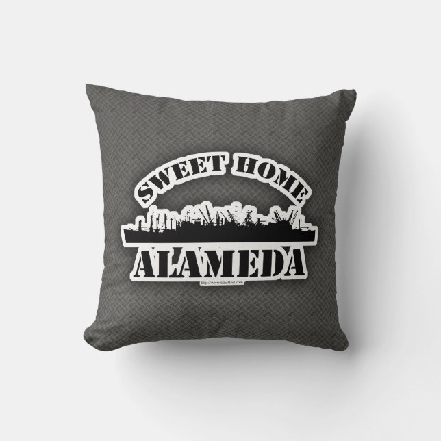 Coussin Home Sweet Home Alameda Love (Recto)