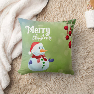 Coussin Homme de neige
