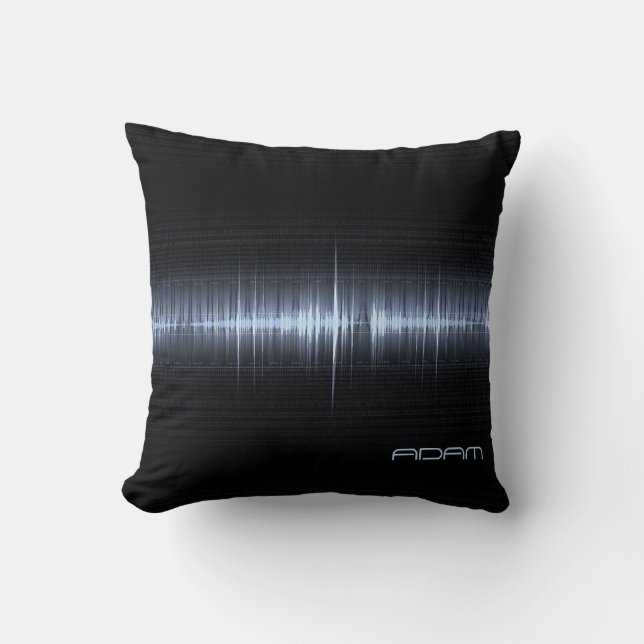 Coussin Hommes personnalisés par cardiologue (Recto)