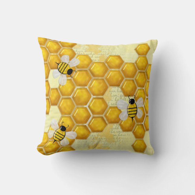 Coussin Honey Comb 3D Whimsey (Recto)