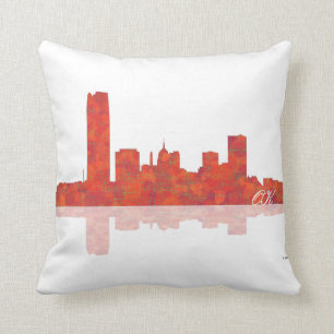 Coussin HORIZON de VILLE D'OKLAHOMA - carreau