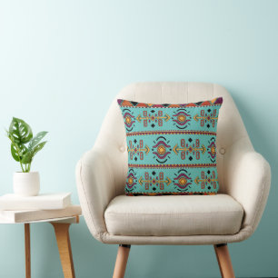 Coussin Horizon Turquoise