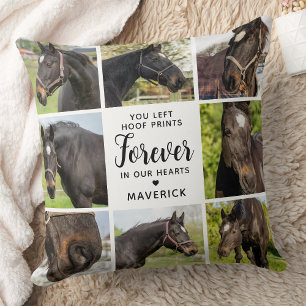 Coussin Horse Memorial Personnalisé Animaux de compagnie P