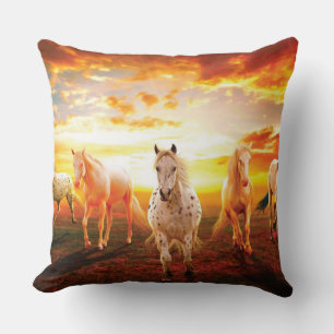 Coussin Horses