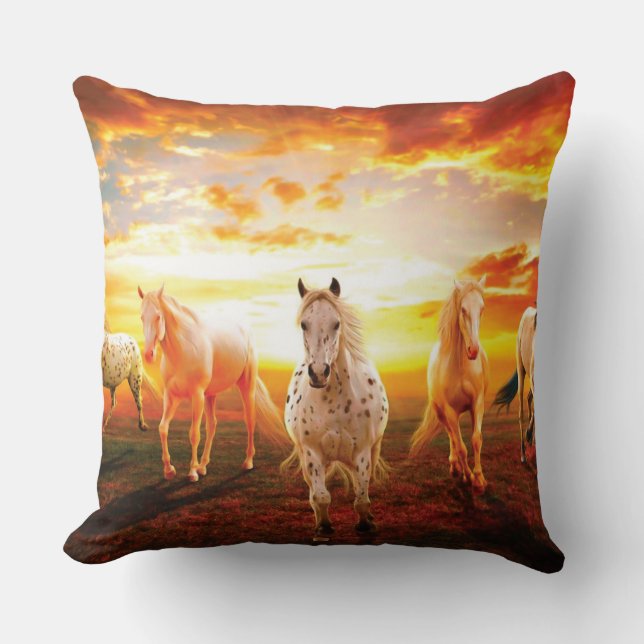 Coussin Horses (Recto)