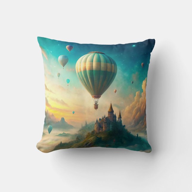 Coussin Hot Air Balloons (Recto)