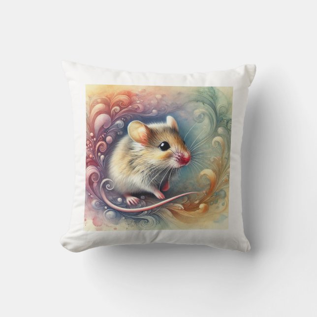 Coussin House Mouse in the Morning Light 260824AREF121 - W (Recto)