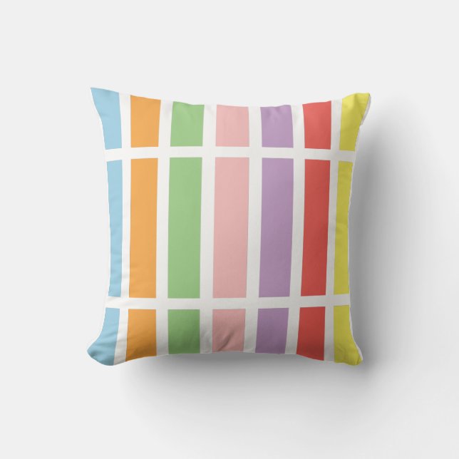 Coussin Hues du Colorful (Recto)