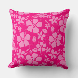 COUSSIN HULA HAWAIEN (HIBISCUS) GOYAVE ROSE