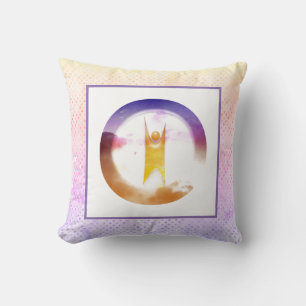 Coussin Humaniste Joyeux Nuages Humains