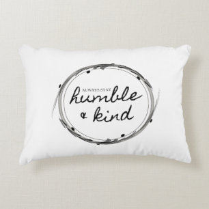Coussin humble et aimable d'accent