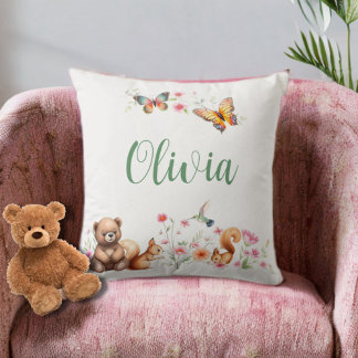 Coussin Hummingbird & friends