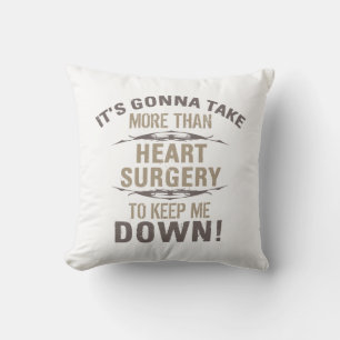 Coussin Humour de chirurgie cardiaque