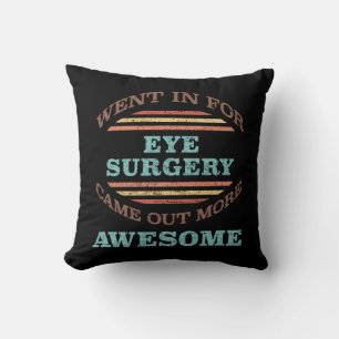 Coussin Humour de récupération de chirurgie oculaire