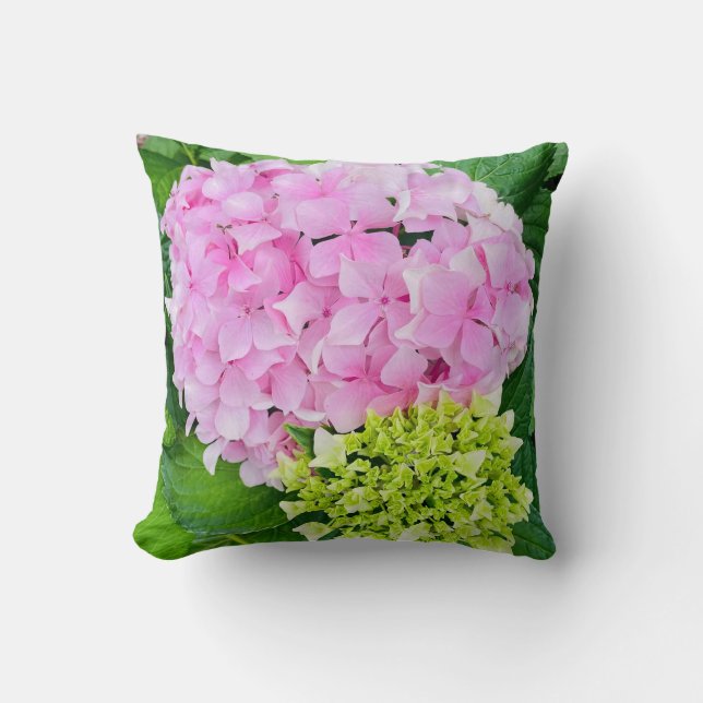 Coussin hydrangée (Recto)