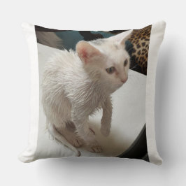 Coussin I Hate People! Cat Throw Pillow