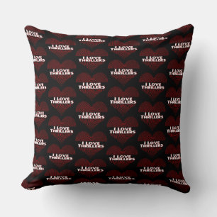 Coussin I Love Thrillers
