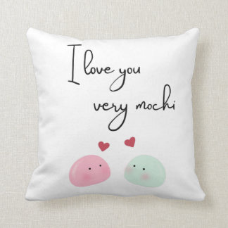 Coussin I love you very mochi