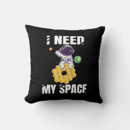 Coussin I Need My Space – Simpático astronauta espacial