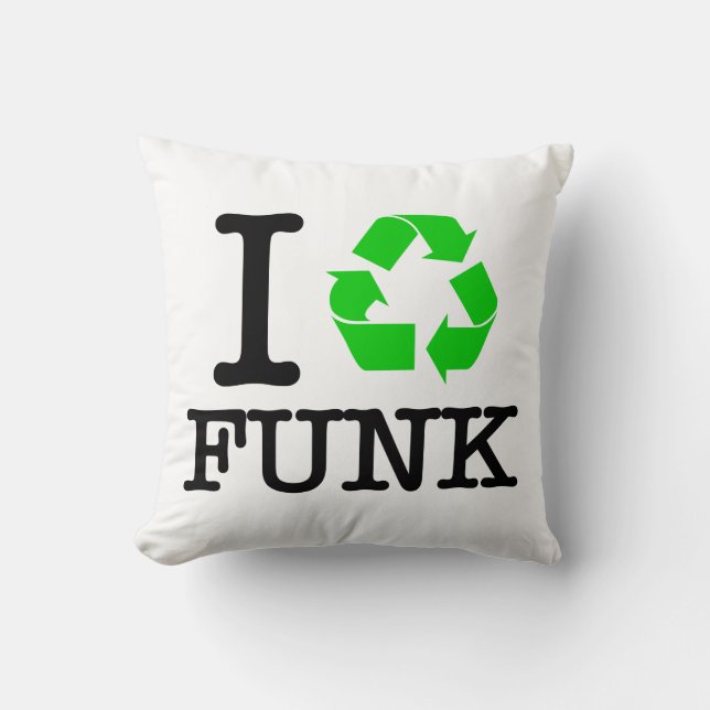 Coussin I Recycle Funk (Recto)