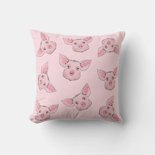 Coussin Ici un piggy, là un piggy, partout un piggy