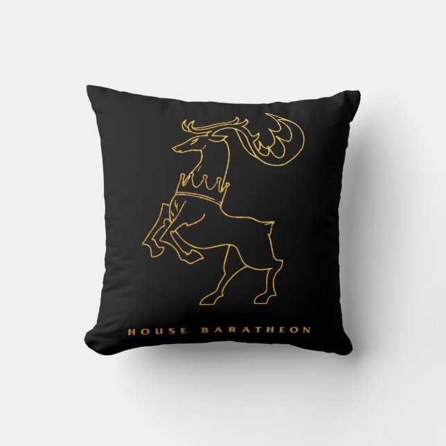 Coussin Icône Baratheon Maison (Recto)