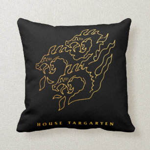 Coussin Icône de la maison Targaryen