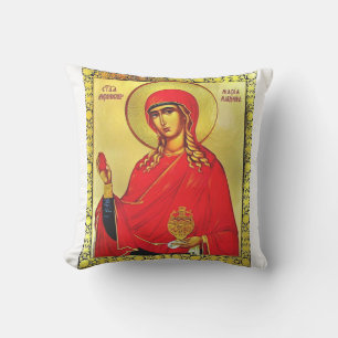 Coussin icône orthodoxe de sainte Marie Madeleine