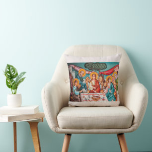 Coussin Iconographie l Chrétienne l La Cène l 