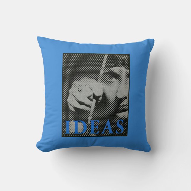 Coussin  Ideas - Habillage promotionnel (1981) (Recto)