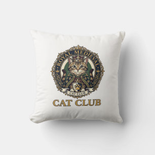 Coussin Idée cadeau Royal Medieval Cat Cat Dad - Royal Med