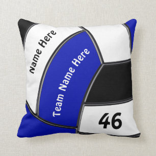 Coussin Idées cadeaux d'une équipe de volley-ball senior