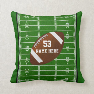 Coussin Idées personnalisées de cadeau du football de