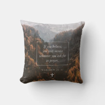 If You Believe Matthew 21: 22 Faith Bible Verse
