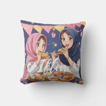 Iftar Anime Amis Cushion