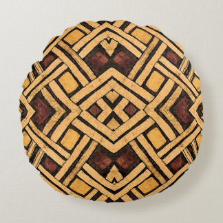 Coussin II de collage de Kuba d'Africain