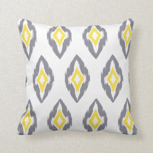 Coussin Ikat Tribal Ikat Tribal Motif 1b