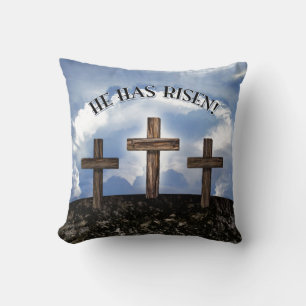Coussin Il A Risqué 3 Croix Robustes