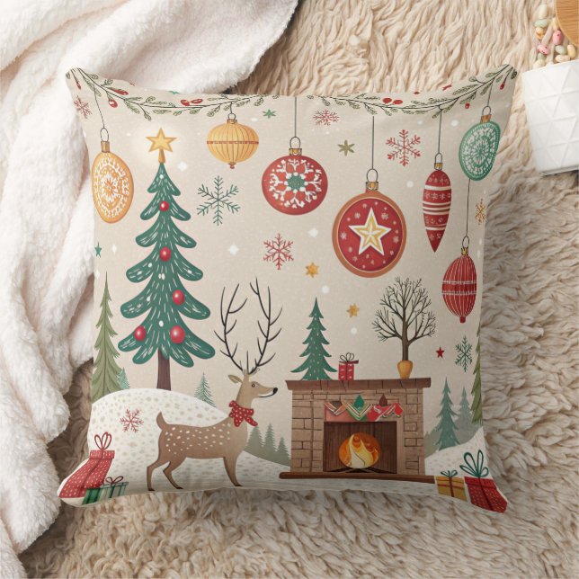 Coussin Il est temps de Noël (Couverture)