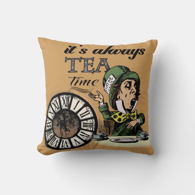 Coussin "Il est toujours art fol de dictionnaire de (Recto)